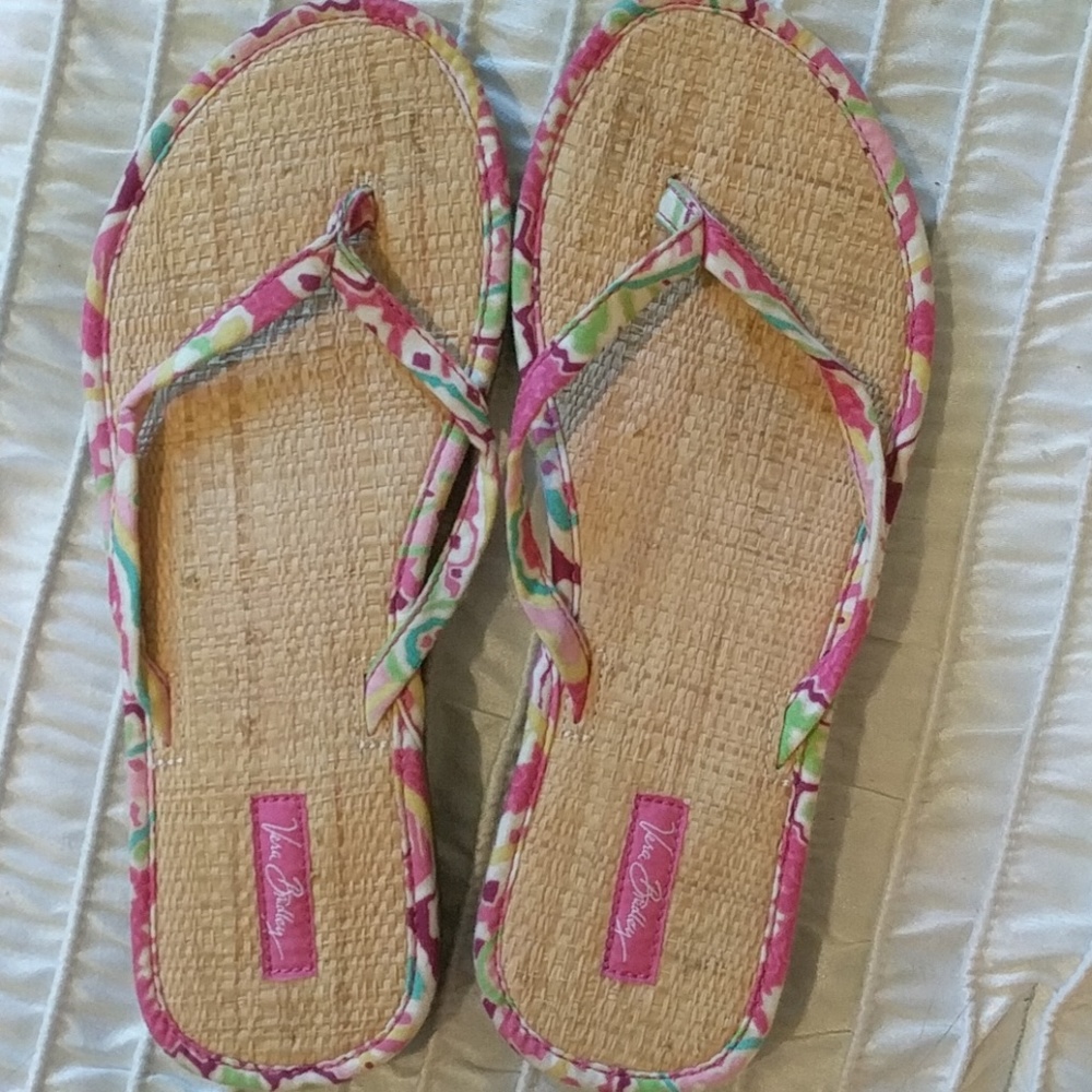 Vera Bradley flip flops